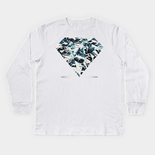 Marble Tide Kids Long Sleeve T-Shirt